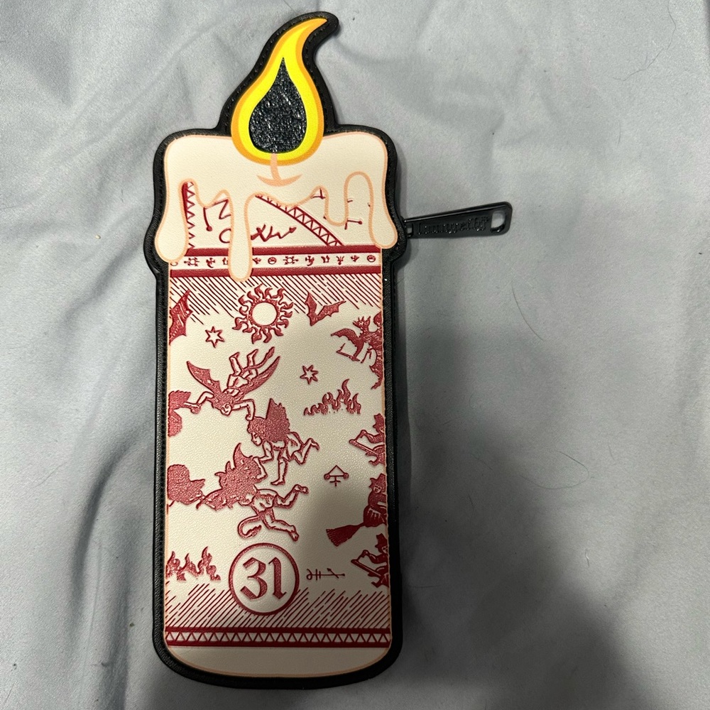 Hocus Pocus Black Flame Candle Loungefly Wallet